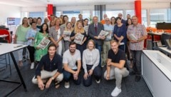Die Teams von „Krone“ und Mediaprint verabschiedeten sich von ihrem langjährigen Chefredakteur.