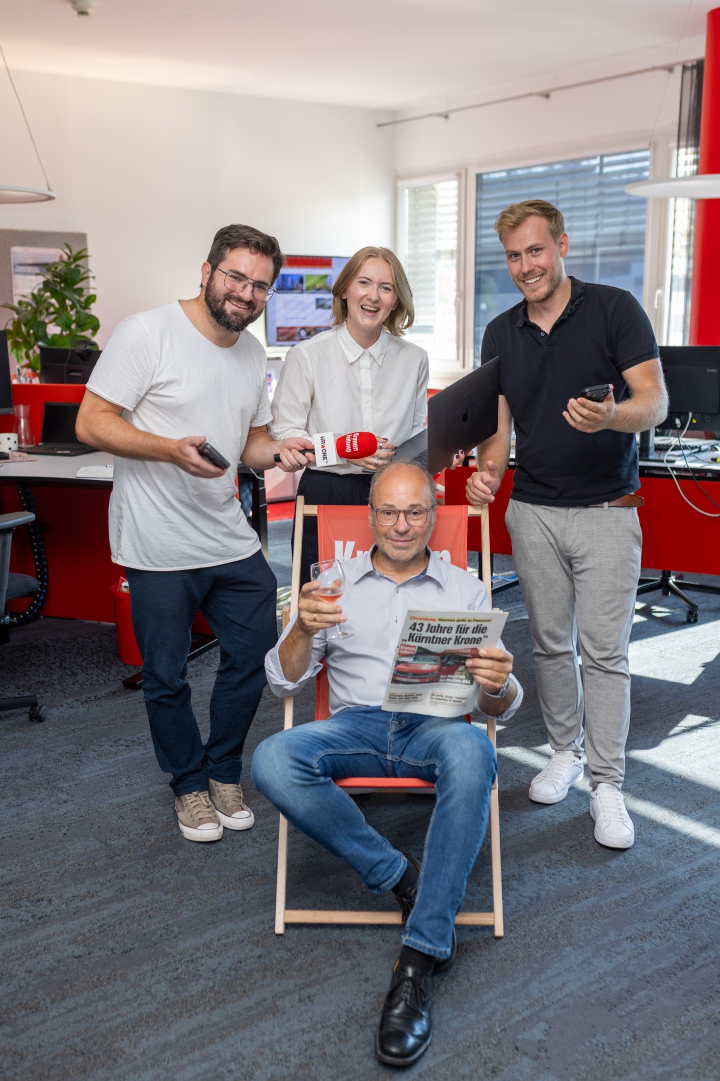 Hannes Mößlacher tauscht Chefsessel gegen Liegestuhl und übergibt das Zepter in jüngere Hände.
