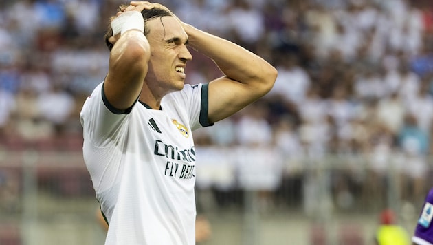 Carlos Espi lief in Klagenfurt zum ersten Mal für Real Madrid auf.