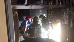Das Feuer war rasch unter Kontrolle, der Löscheinsatz dennoch schwierig