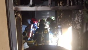 Das Feuer war rasch unter Kontrolle, der Löscheinsatz dennoch schwierig
