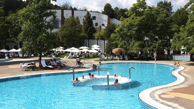Die beliebte Rogner-Therme in Bad Blumau.