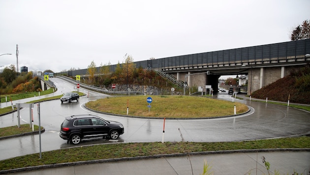 Die Ereignisse spielten sich in der Nähe der Autobahnabfahrt Bergheim West ab...