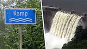 Solche Wassermassen stürzen freilich derzeit nicht aus dem Stausee in den Kamp. Aber es wird ...