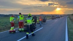 Heftiger Unfall in den Abendstunden in Großsteinbach