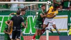 Am Ende trennten sich Austria Lustenau und Ried 1:1. 