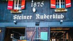 Das historische Bootshaus, das früher an einer anderen Stelle stand. 