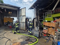 Die Freiwillige Feuerwehr Pertlstein konnte den Brand löschen.