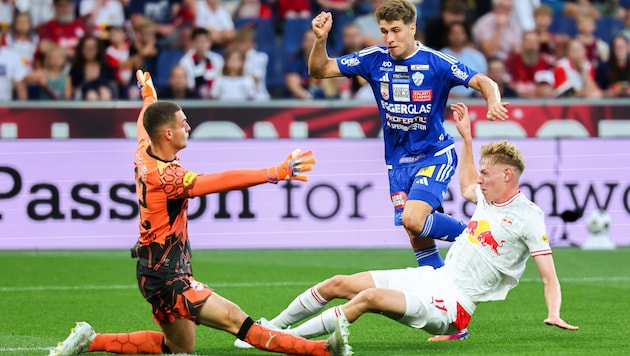 Valentin Zabransky (re.) gehört zu den Gewinnern der noch jungen Saison.