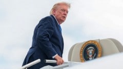 Trump weht bei der Wählerzustimmung mittlerweile recht harscher Wind entgegen – auch, wenn er ...