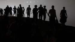 Marokko spricht von rund 40.000 Migranten, die Ceuta erreichen wollten. Die spanischen Behörden ...