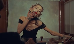 Ariana Grande (33) im Video zu ihrer neuen Single „Petal“. Ihr auffallend schlankes ...