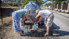 Mancherorts – wie hier in Szentendre – ist die Wasserversorgung beinahe schon kollabiert.