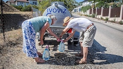 Mancherorts – wie hier in Szentendre – ist die Wasserversorgung beinahe schon kollabiert.