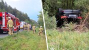 Feuerwehr, Rettung, Notarzt und Polizei rückten zur Unfallstelle an.