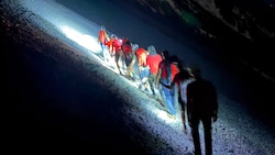 Die beiden Wanderer mussten von der Bergrettung aus der Koschuta gerettet werden.