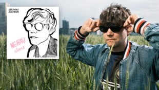 Aus dem Gesicht geschnitten: Das an die Graphic Novel angehauchte Artwork von „Neubau Alone“ ...