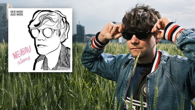 Aus dem Gesicht geschnitten: Das an die Graphic Novel angehauchte Artwork von „Neubau Alone“ ...