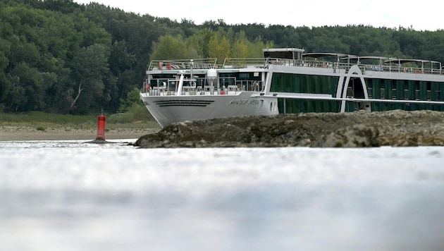 Auf der Donau können viele Flusskreuzfahrten nur eingeschränkt durchgeführt werden.
