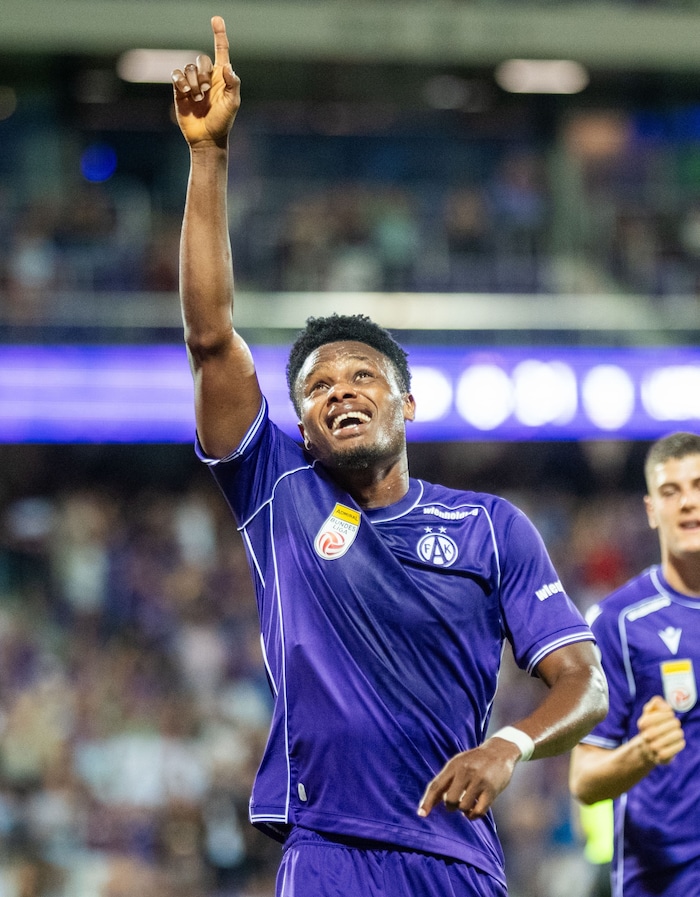 Austrias Kelvin Boateng traf zuletzt im Europacup gegen Liepaja.