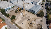 Das neue Kleinteilelager am Firmenareal in Wels soll im Herbst 2027 in Betrieb gehen – es wird ...