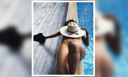 Hüllenloses Urlaubsfoto: Halle Berry begeistert Fans nur mit Strohhut bedeckt auf Fidschi