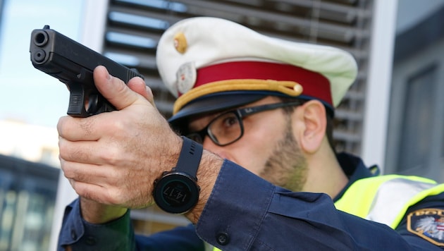 The speeder seemed largely unimpressed by the police and the drawn weapon. (Stock photo)