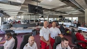Die neue Leitstelle und ihre Chefs: Bernt Senarclens de Grancy (l.) und sein Stellvertreter ...