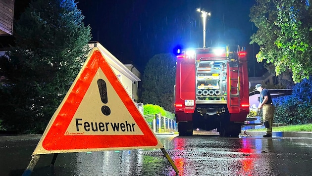 Feuerwehren in und um die Stadt Salzburg hatten viel zu tun.