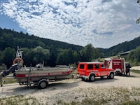 Die Berufsfeuerwehr Klagenfurt wurde zu einem Taucheinsatz nach St.Paul im Lavanttal alarmiert.