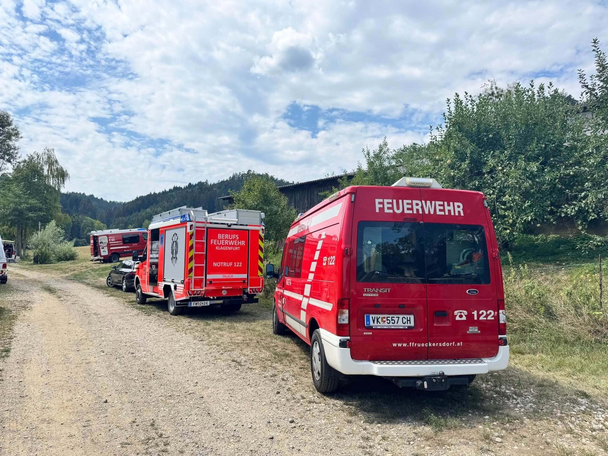 Feuerwehren und weitere Einsatzorganisationen haben sich an der Suchaktion beteiligt.