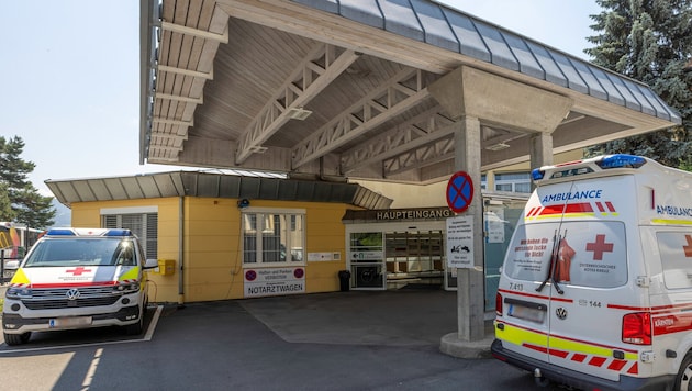 Der Verletzte wurde ins Krankenhaus Friesach eingeliefert.