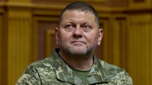 Bis Februar 2024 war Saluschnyj Oberbefehlshaber der ukrainischen Armee.