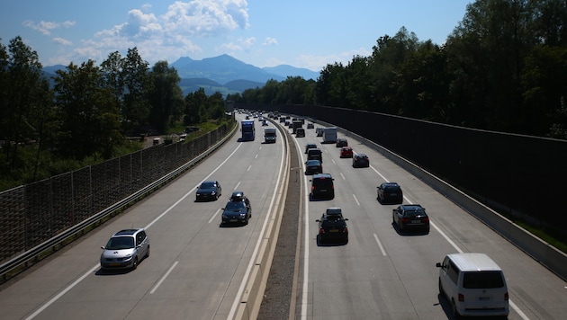 Die A10 bei Grödig