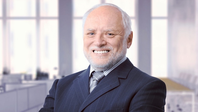 Als Model für Stockfotos hat András Arató bereits gezeigt, dass er präsidentiell aussehen kann. ...
