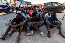 Migranten hatten Ceuta überrannt.