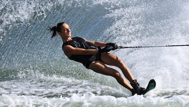 Leona Berner verletzte sich bei einem Sprung schwer.