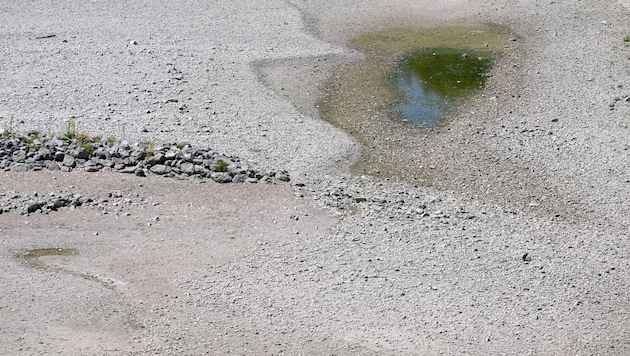 Auf der Donau herrscht historisches Niedrigwasser.