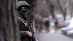 Ein russischer Soldat