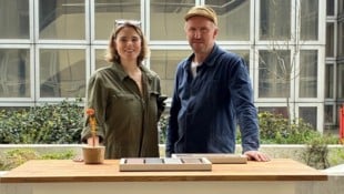 Öko-Unternehmenspionier Volker Hölzl und Architektin Anna Schweiger holen in Wien uraltes ...