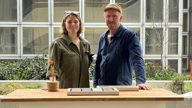 Öko-Unternehmenspionier Volker Hölzl und Architektin Anna Schweiger holen in Wien uraltes ...
