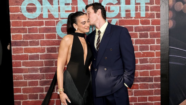 Sängerin Dua Lipa und Schauspieler Callum Turner haben in New York erstmals als Ehepaar an einer ...