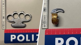 Gleich zwei verbotene Waffen hatte der Verdächtige bei sich.