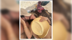 Zum siebten Hochzeitstag zeigt Heidi Klum am Strand besonders viel Haut – geschickt verdeckt von ...