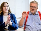 Claudia Bauer, Ministerin für Europa, Integration und Familie, und der Wiener Gesundheits- und ...