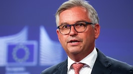 EPA/Olivier Hoslet EU-Kommissar Magnus Brunner