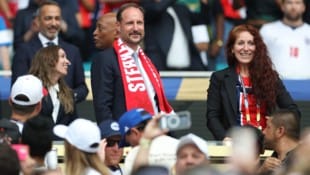Lise Klaveness (re.) beim WM-Spiel Norwegen gegen England
