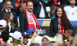 Lise Klaveness (re.) beim WM-Spiel Norwegen gegen England