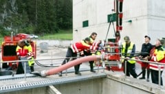 Die Feuerwehrleute aus dem Ländle erfüllten ihre Aufgabe mit Bravour.