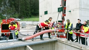 Die Feuerwehrleute aus dem Ländle erfüllten ihre Aufgabe mit Bravour.
